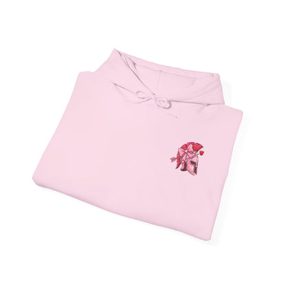 Valentine Spartan Helmet Gildan Hoodie