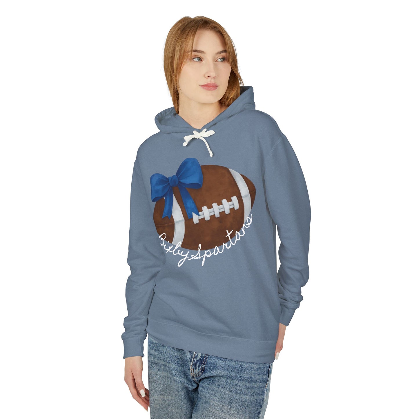 Bixby Spartans Cheer & Football Comfort Colors Hoodie
