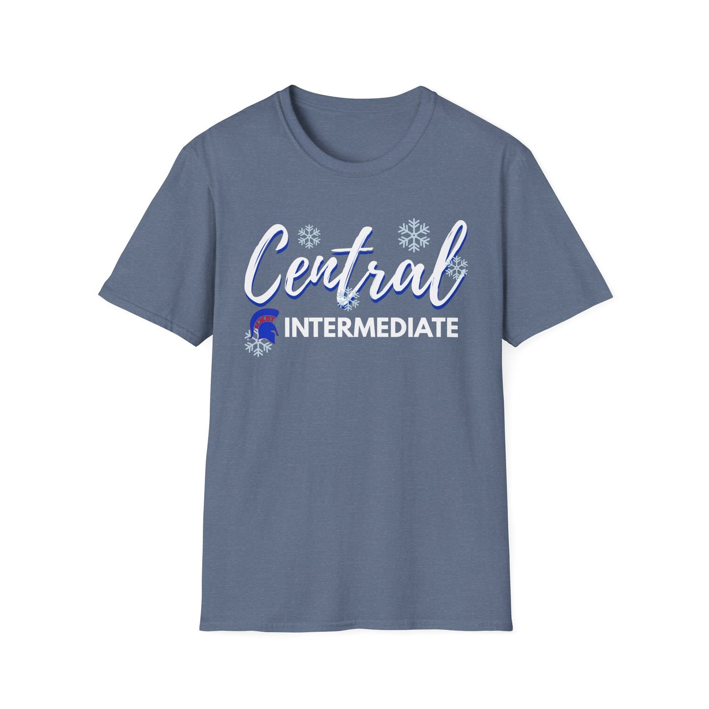 Bixby Spartan Central Intermediate Snow Day Softstyle Tee