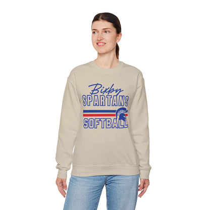 Bixby Spartans Softball Gildan Sweatshirt