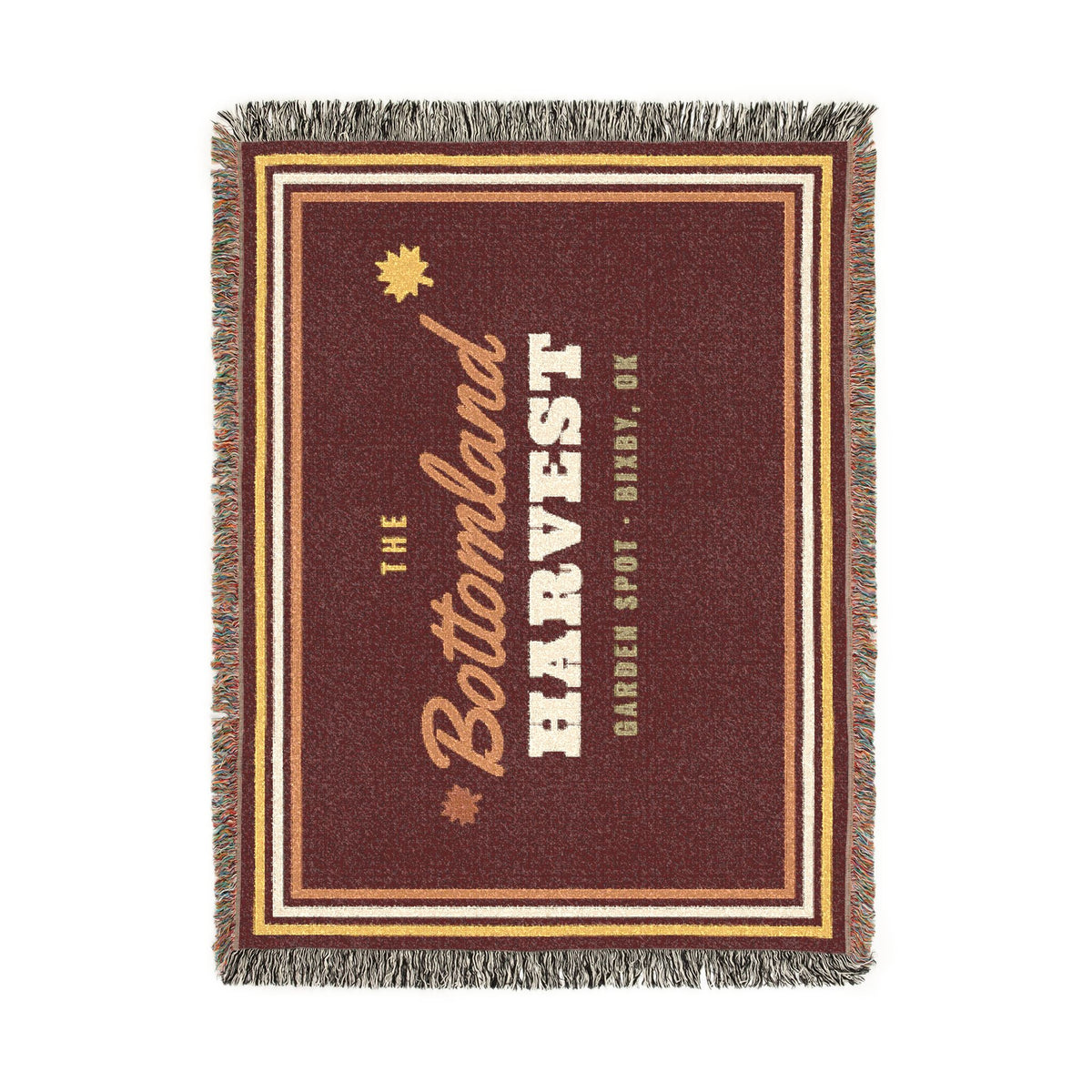 Bottomland Harvest Woven Throw Blanket