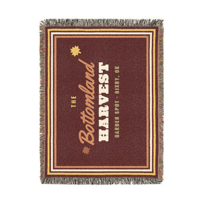 Bottomland Harvest Woven Throw Blanket