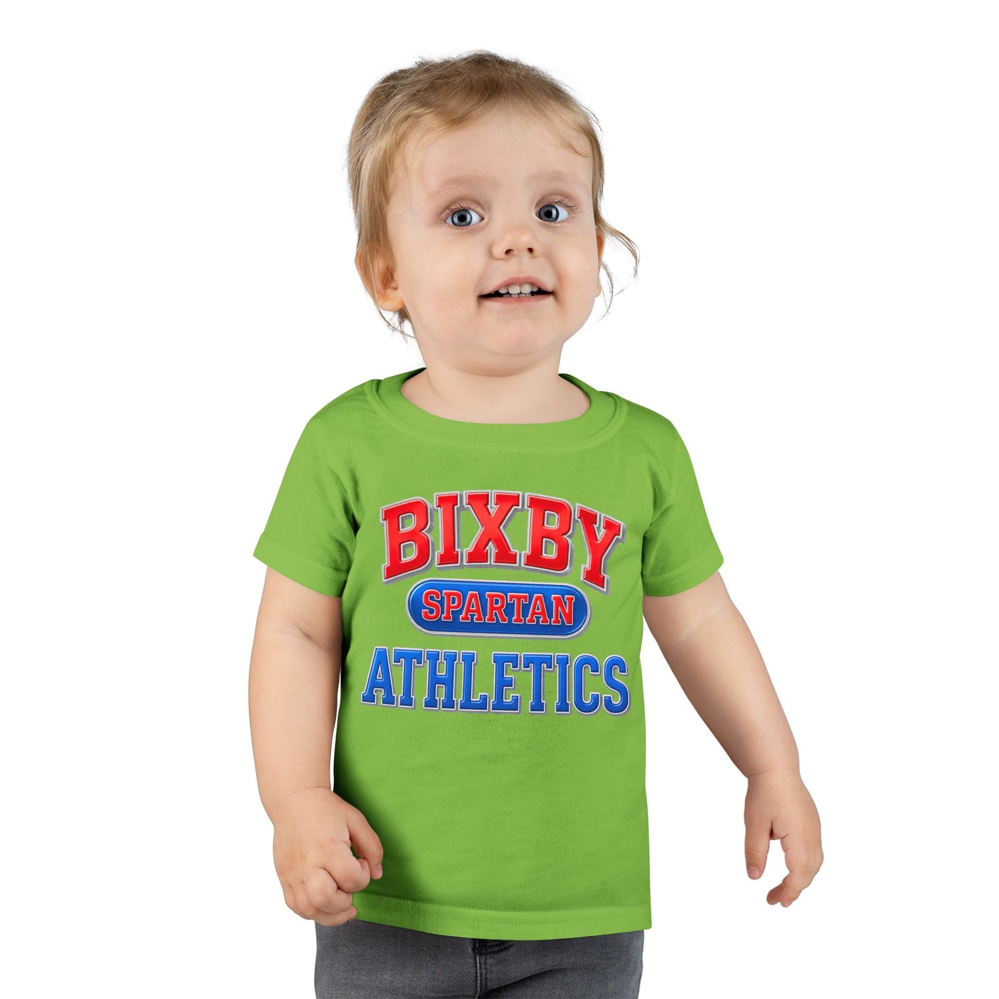 Bixby Spartan Athletics Metallic Toddler Tee
