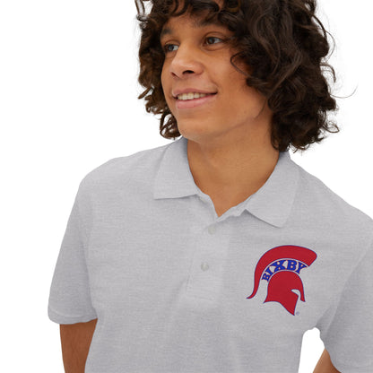 Spartan Red Logo Jerzees Polo