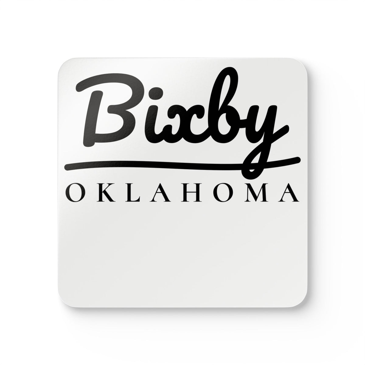 Bixby Garden Script Coaster Set (4)