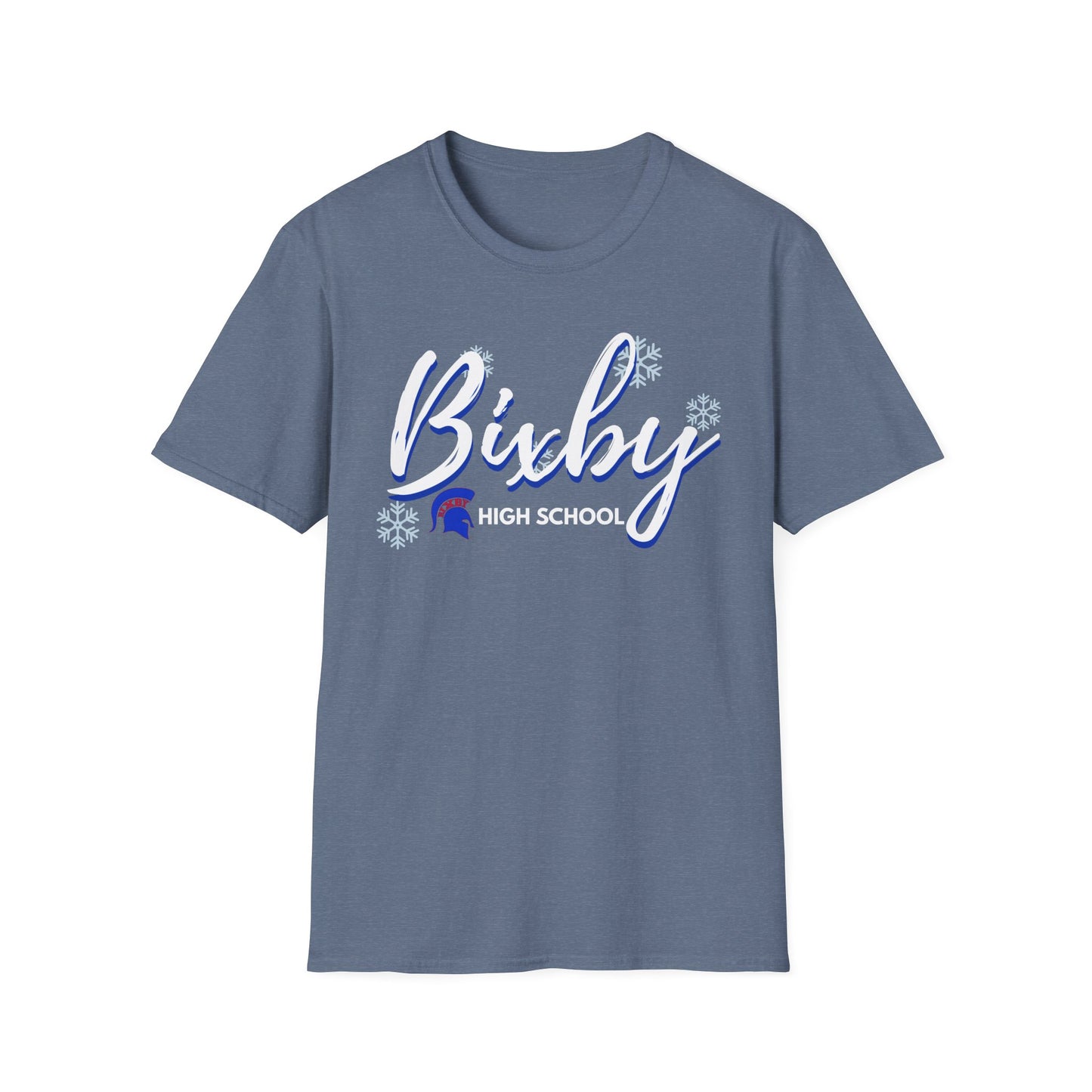 Bixby Spartan High School Snow Day Softstyle Tee