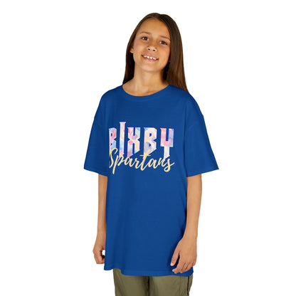 Bixby Spartans Retro Floral School Spirit