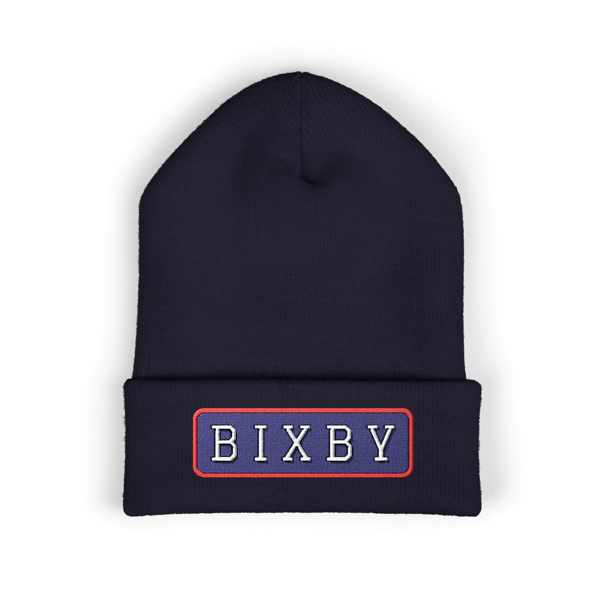 Bixby Spartans Embroidered Cuffed Beanie, BIXBY Bar