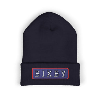 Bixby Spartans Embroidered Cuffed Beanie, BIXBY Bar