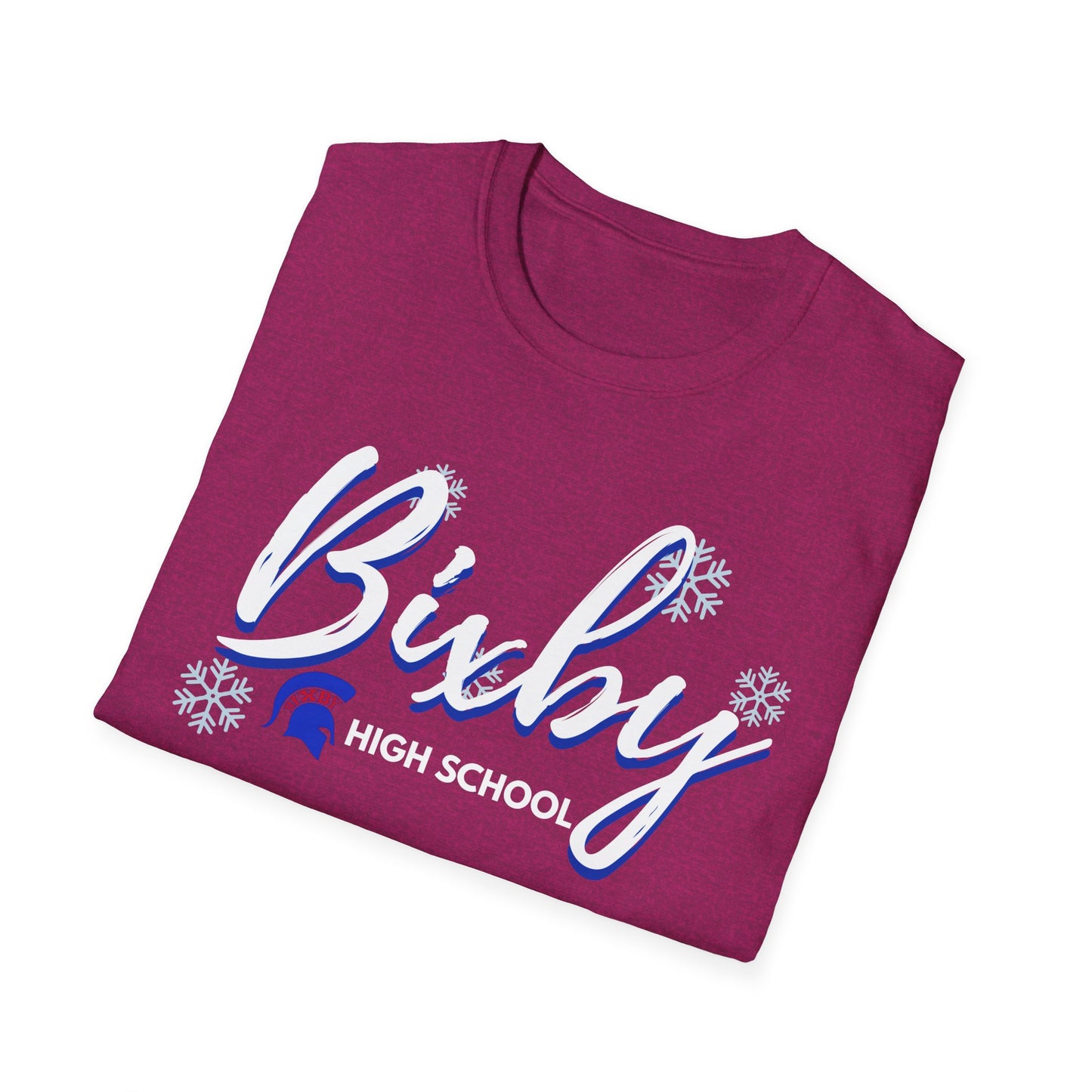 Bixby Spartan High School Snow Day Softstyle Tee