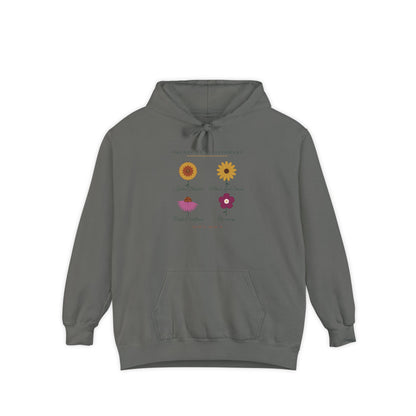 Oklahoma Wildflower Field Guide Hoodie | Comfort Colors