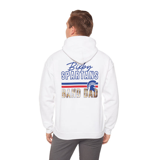 Bixby Spartans Band Dad Gildan Hoodie