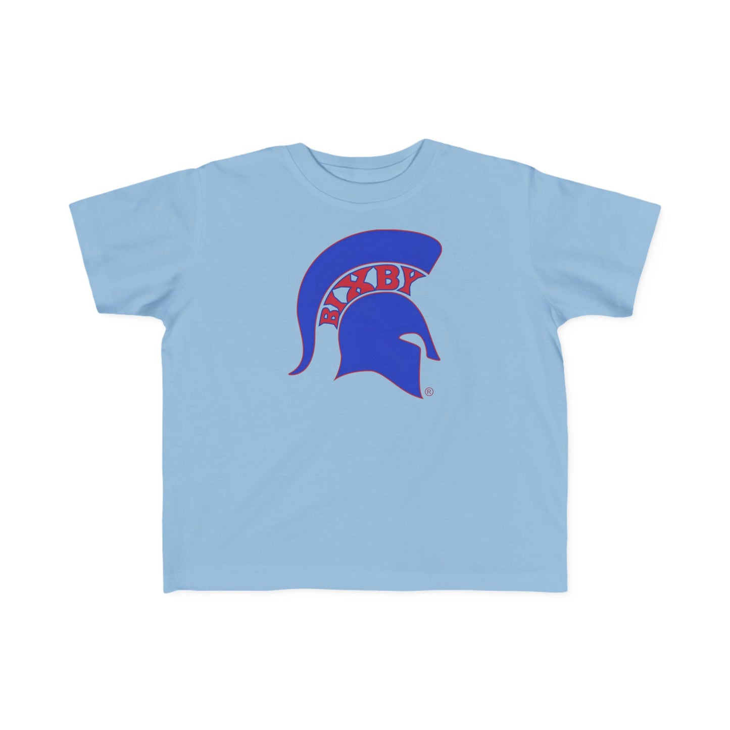 Spartan Blue Logo Rabbit Skins Toddler Tee
