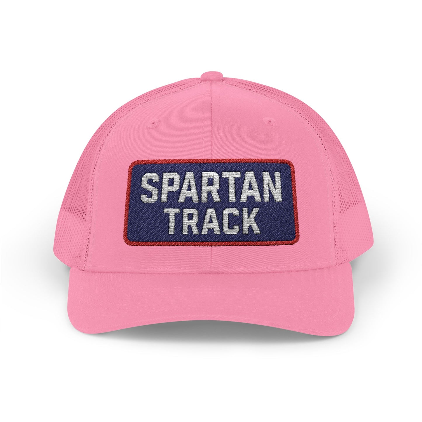 Spartan Track Embroidered Trucker Hat