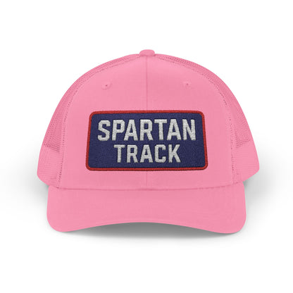 Spartan Track Embroidered Trucker Hat