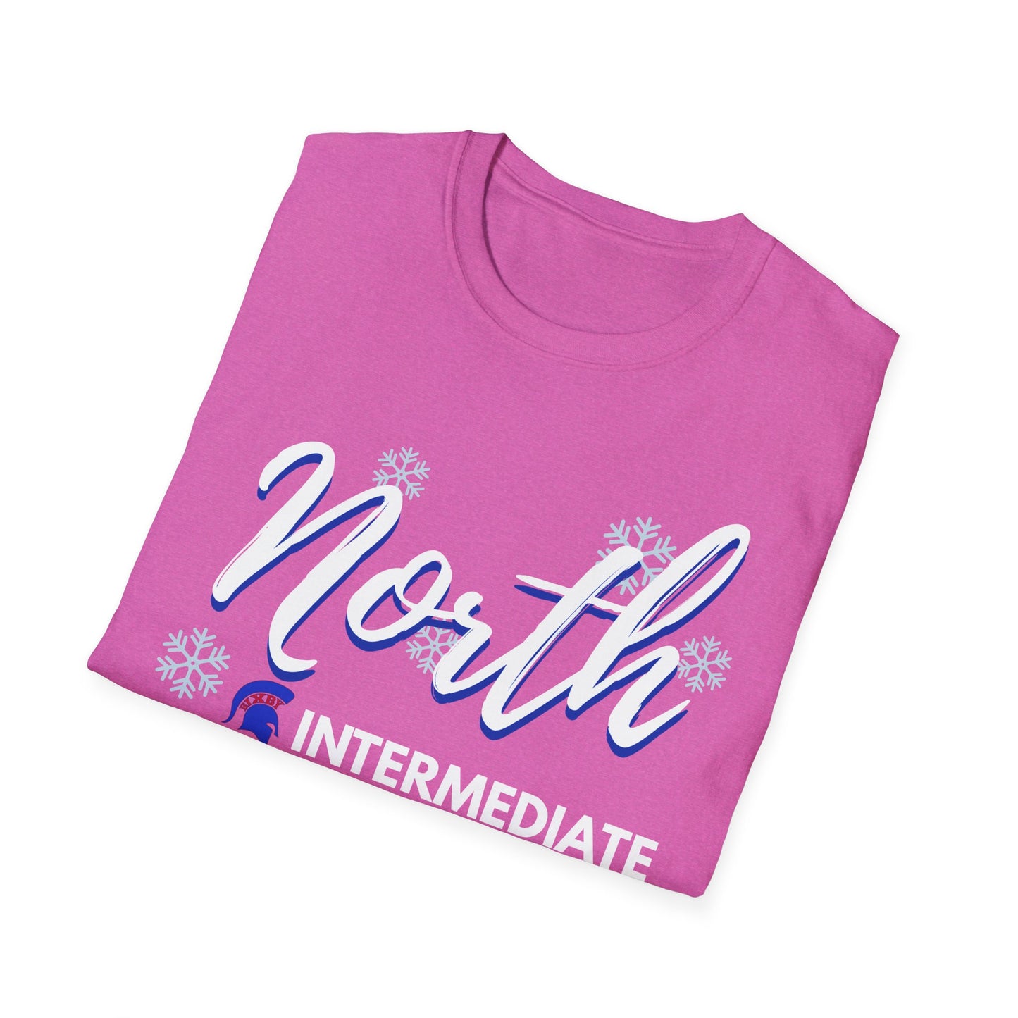 Bixby Spartan North Intermediate Snow Day Softstyle Tee