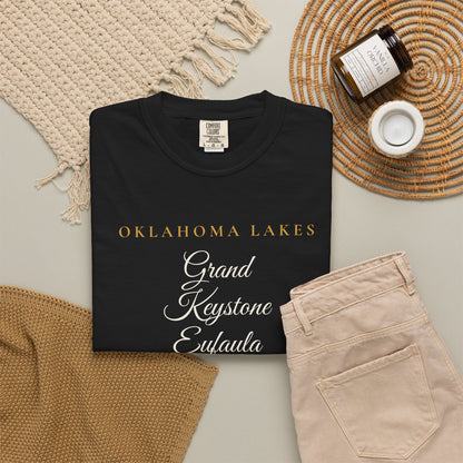 Oklahoma Lakes Tee | Comfort Colors