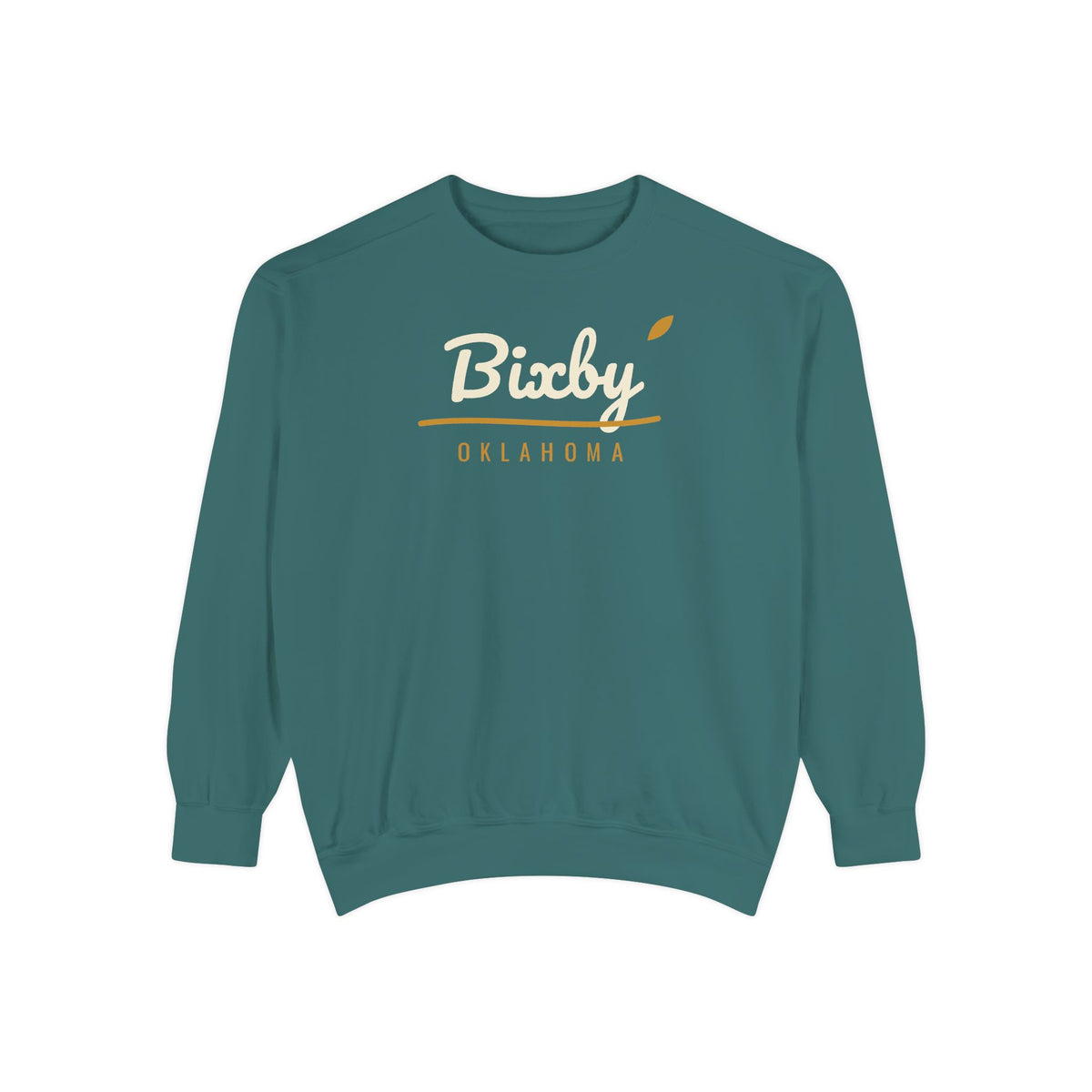 Bixby Oklahoma Script Crewneck