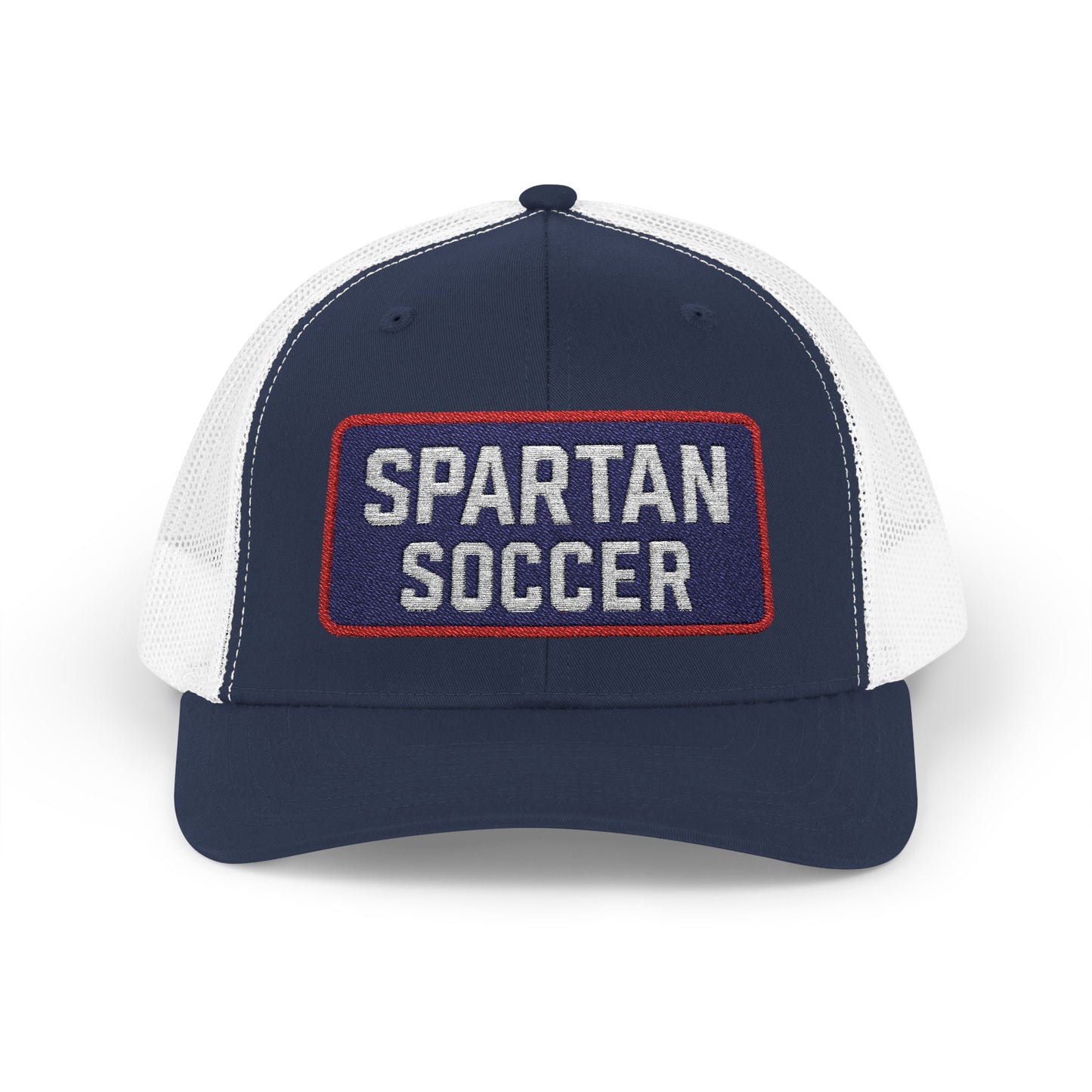 Spartan Soccer Embroidered Trucker Hat