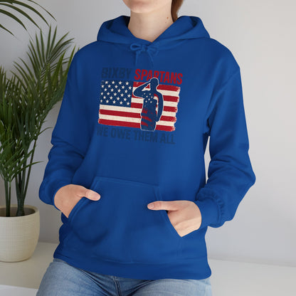 Bixby We Owe Them All Gildan Hoodie