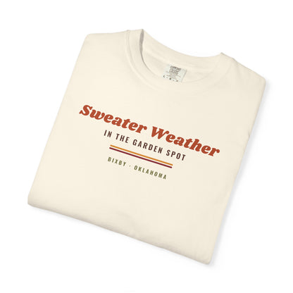 Sweater Weather in the Garden Spot Comfort Colors Tee