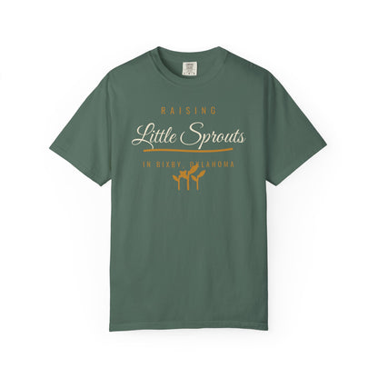 Raising Little Sprouts in Bixby Comfort Colors Tee