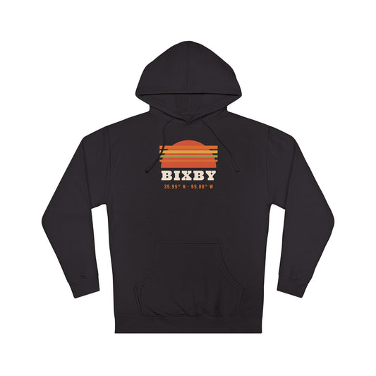 Retro Sunset Coordinates Hoodie