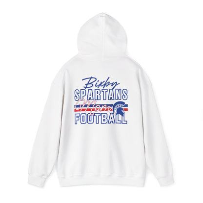 Bixby Spartans Football Mom Gildan Hoodie
