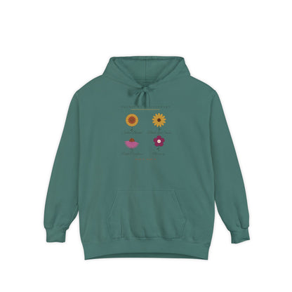 Oklahoma Wildflower Field Guide Hoodie | Comfort Colors