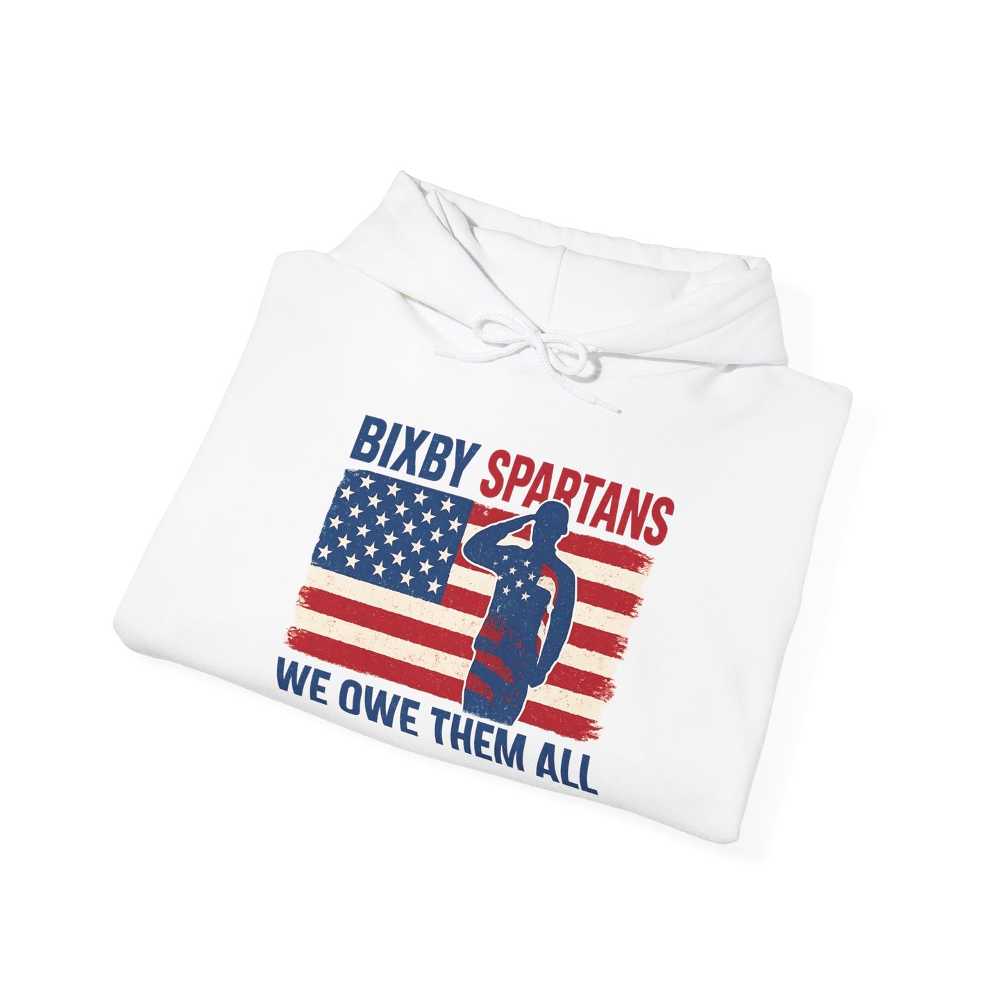 Bixby We Owe Them All Gildan Hoodie