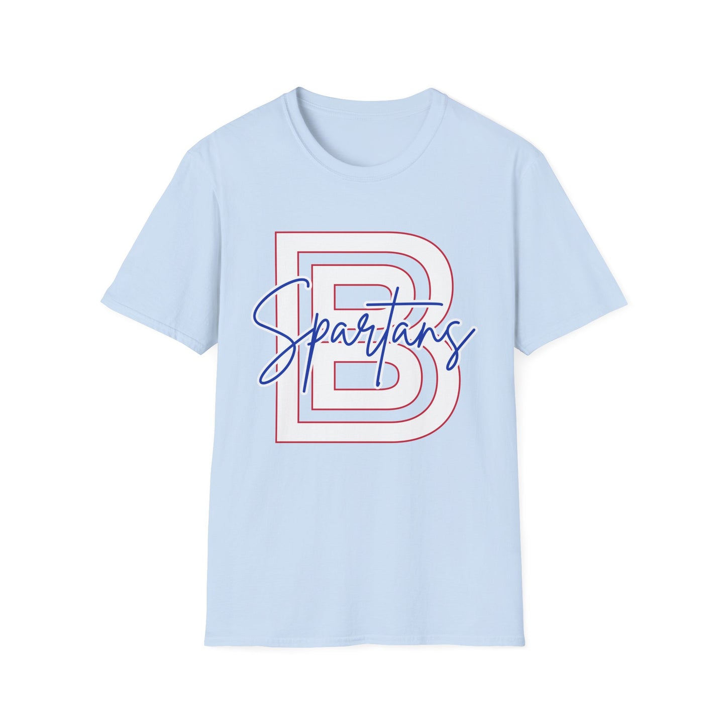 Bixby Spartans Softsyle Gildan Tee