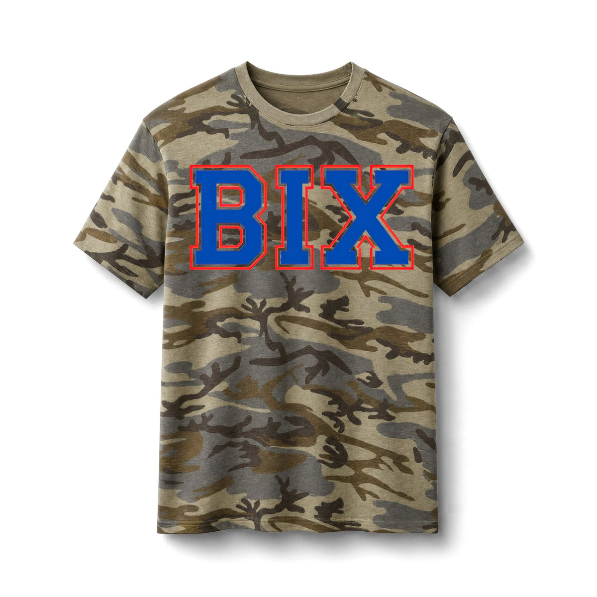 Bixby Spartans Camo Camouflage Tee