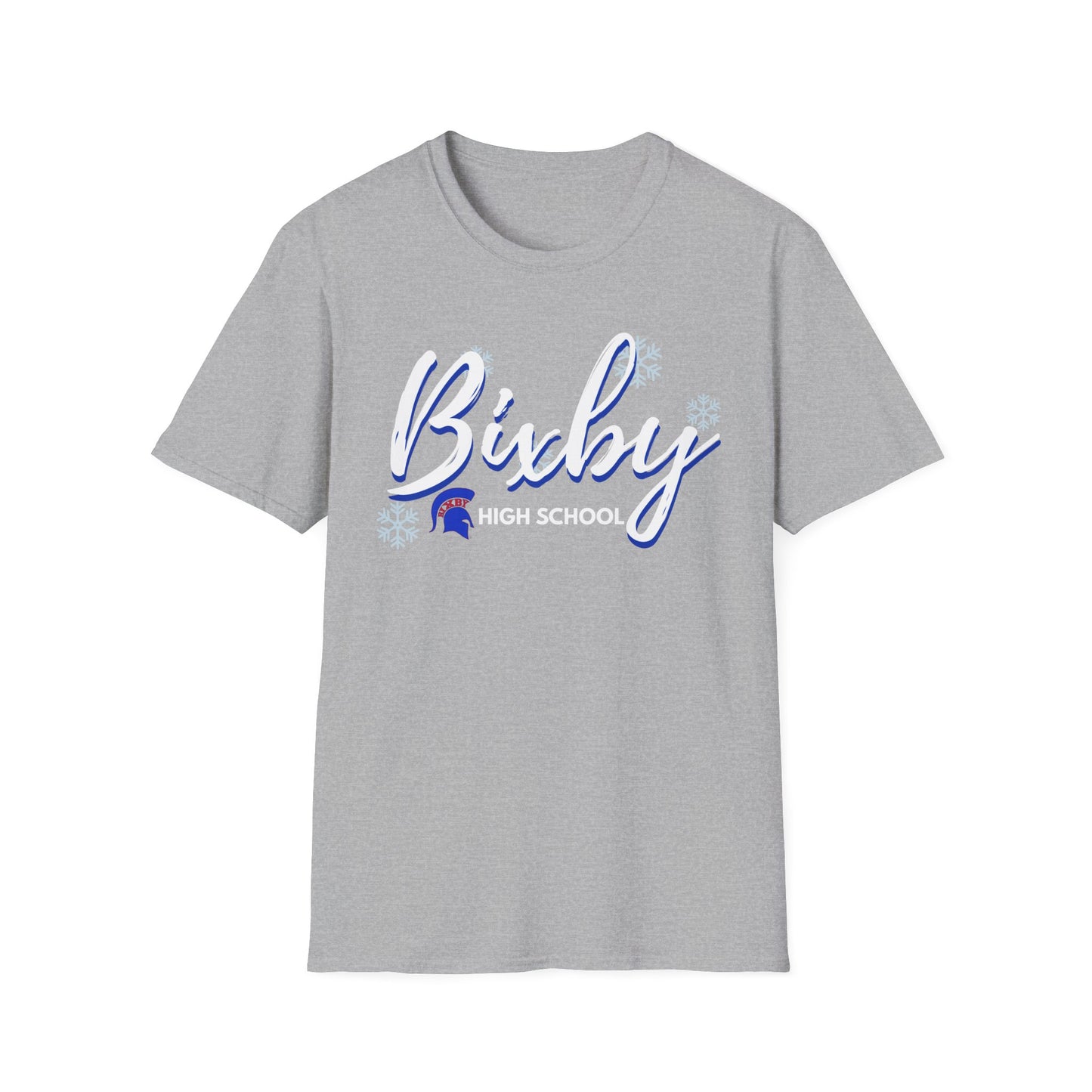 Bixby Spartan High School Snow Day Softstyle Tee
