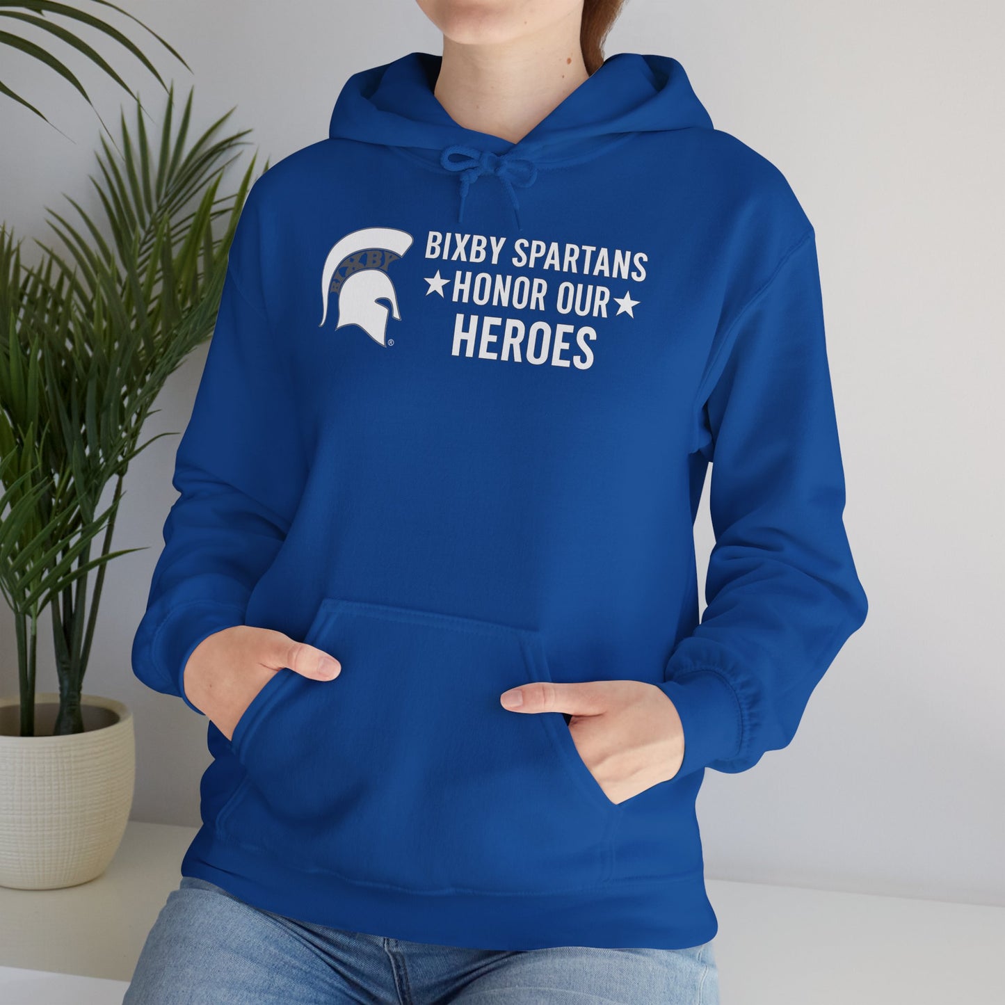 Spartans Honor Our Heroes Gildan Hoodie