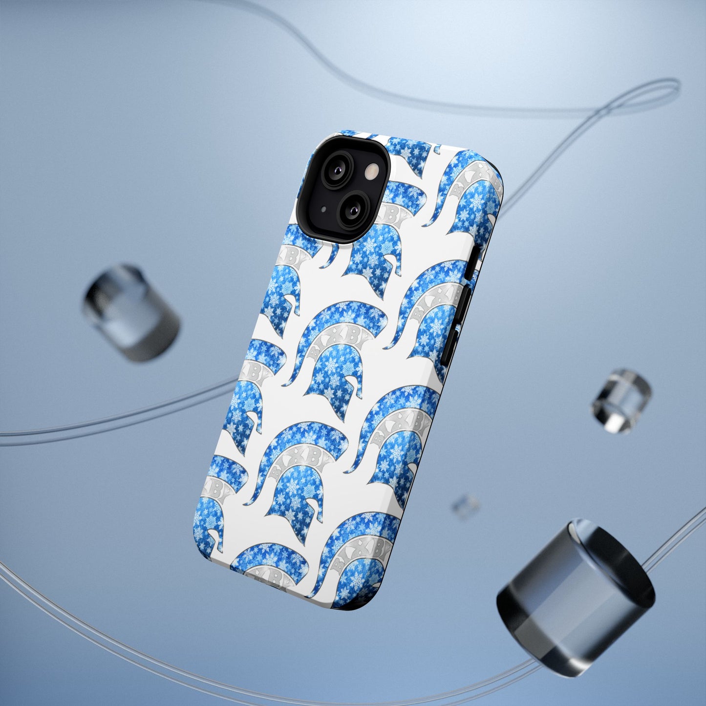 Bixby Spartan Winterfrost Logo Impact Resistant iPhone Case