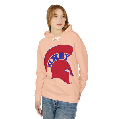 Bixby Spartan Red Logo Comfort Colors Hoodie