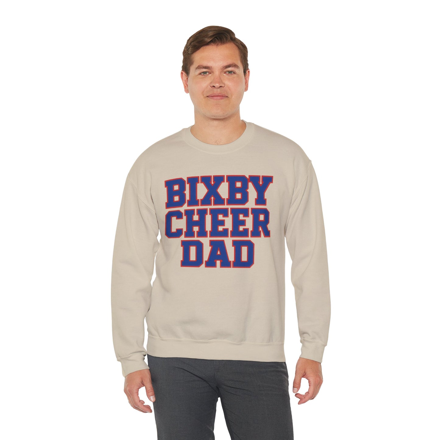 Bixby Cheer Dad Gildan Sweatshirt