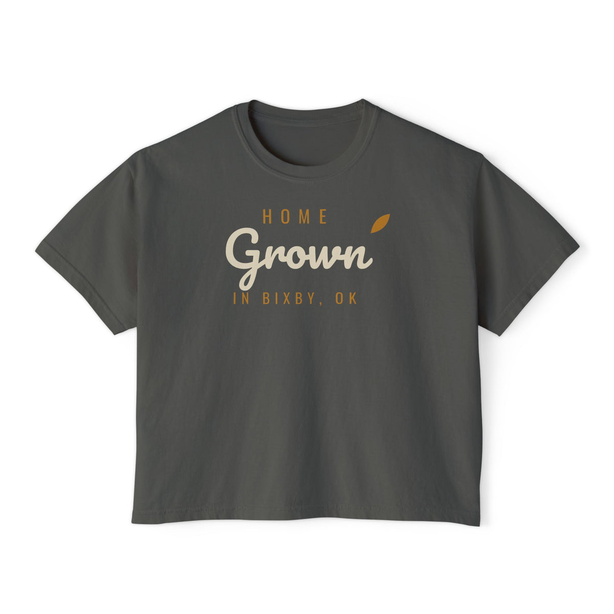 Home Grown in Bixby Boxy Comfort Colors Tee