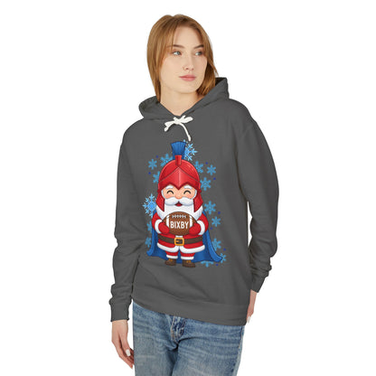 Spartan Football Santa Premium Comfort Colors Hoodie
