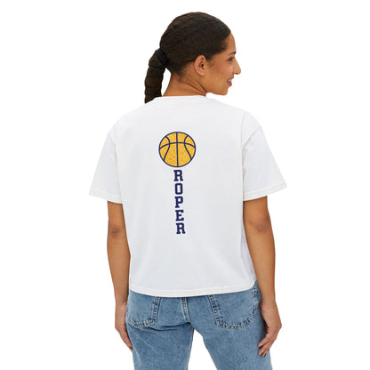Victory Basketball Crewneck Comfort Colors Boxy Tee