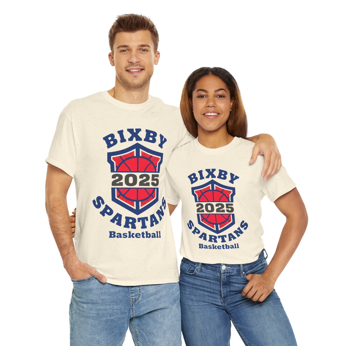 Bixby Spartans Basketball Gildan Tee