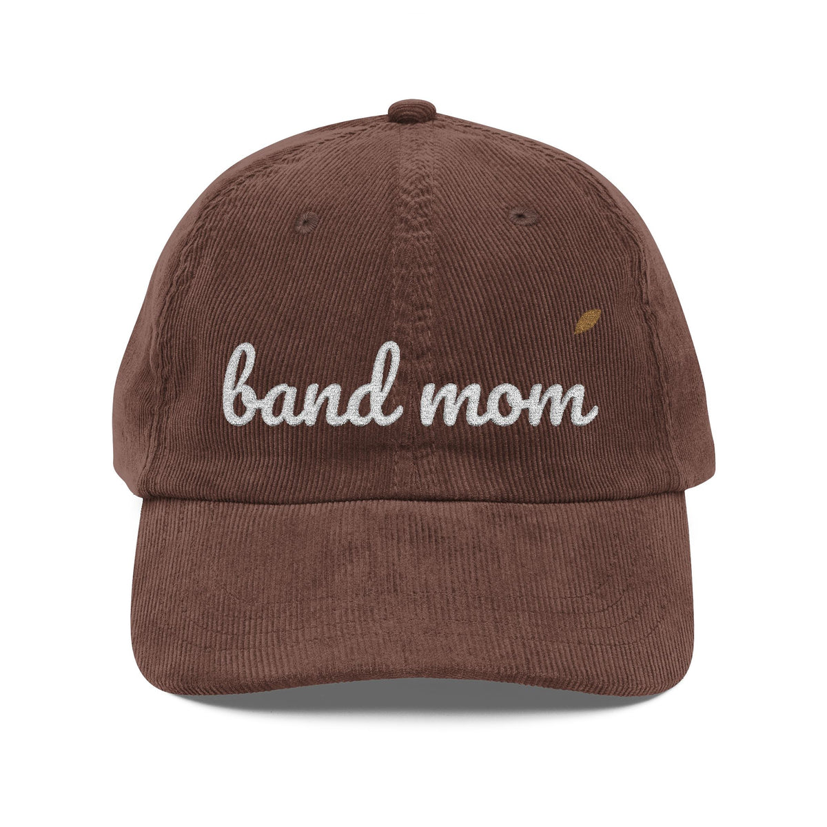 Band Mom Script Corduroy Cap | Bixby