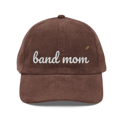 Band Mom Script Corduroy Cap | Bixby