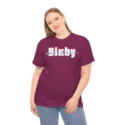 Bixby Spartans Cursive Gildan Tee