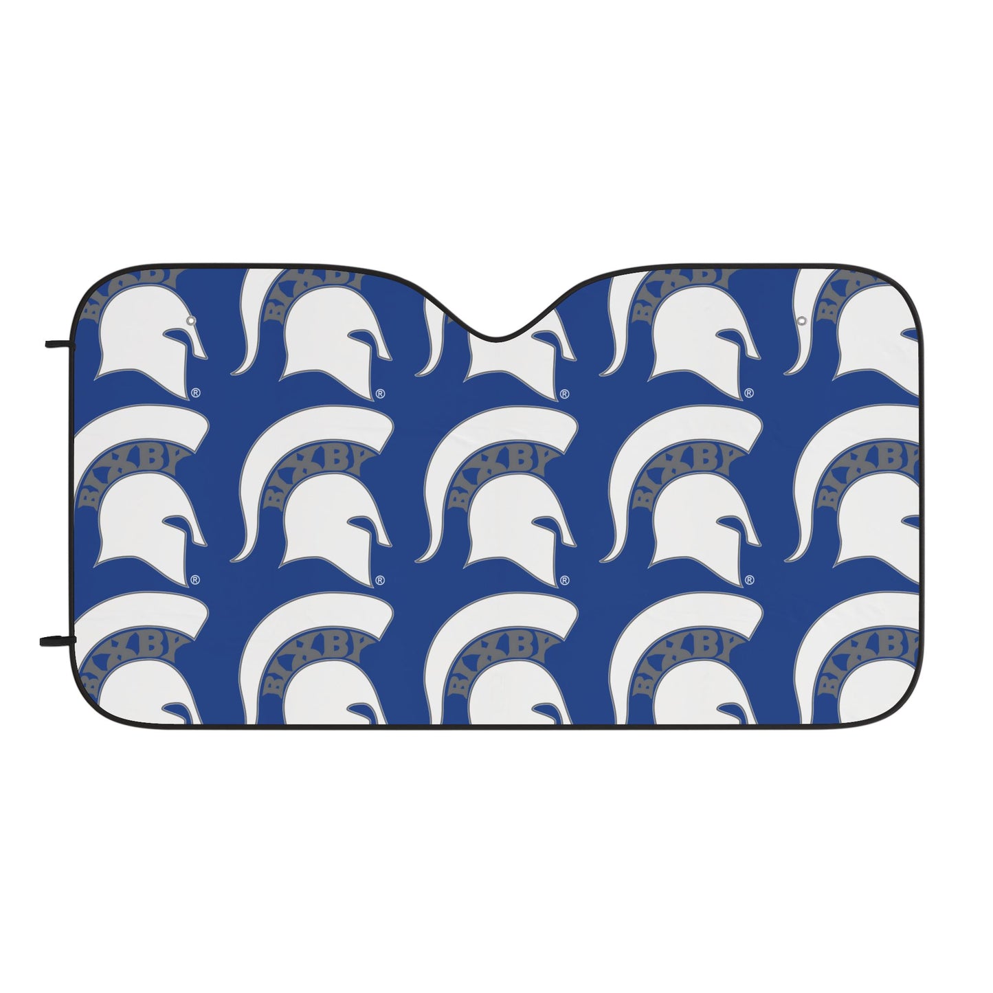 Bixby White Logo Car Sun Shade