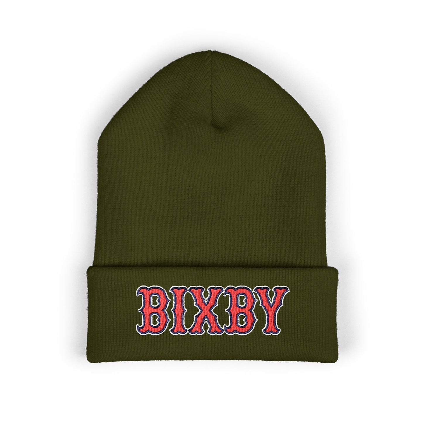Bixby Embroidered Cuffed Cozy Beanie