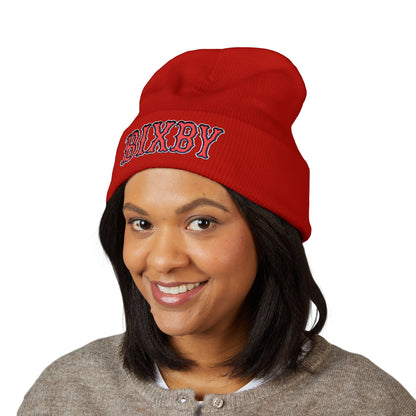 Bixby Embroidered Cuffed Cozy Beanie