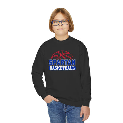 Bixby Spartan Basketball Youth Gildan Sweatshirt