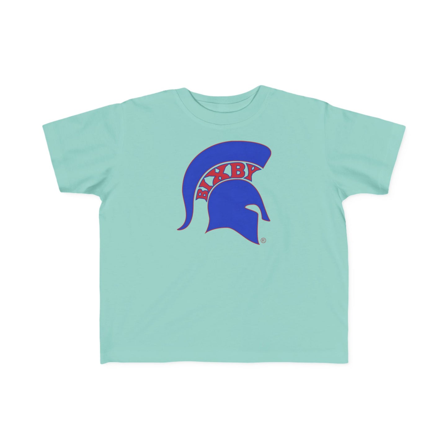 Spartan Blue Logo Rabbit Skins Toddler Tee