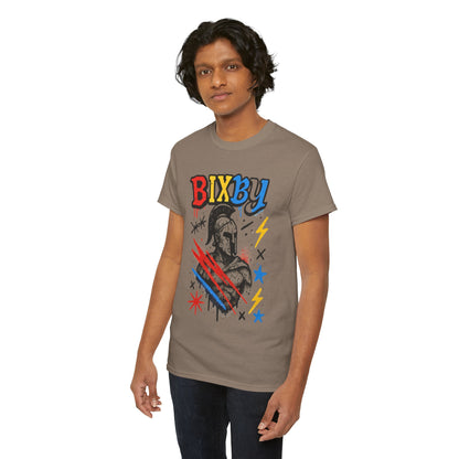 Bixby Spartan Graffiti Chaos Gildan Tee